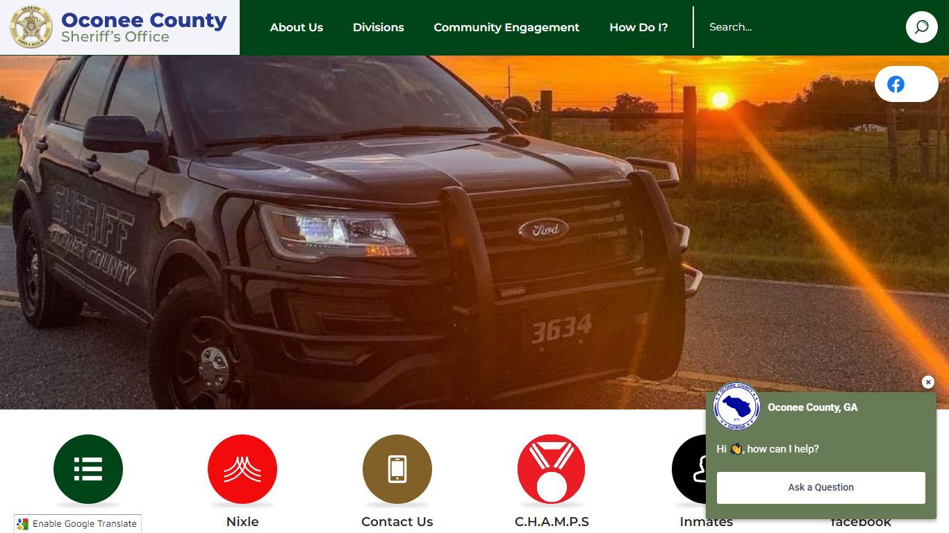 Sheriff's Office | Oconee County, GA